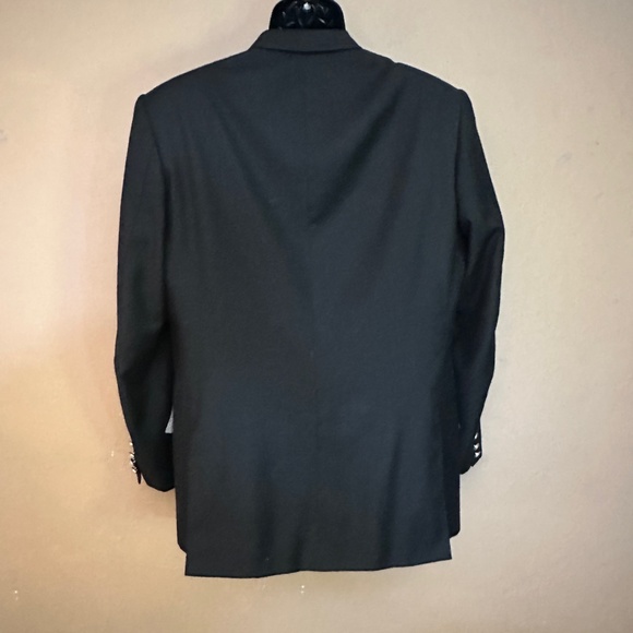 Bulgari Custom Double Breasted Blazer 41R Made in Italy Store employee uniform - Picture 3 of 4